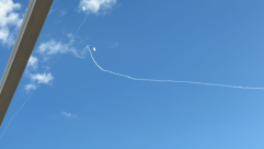 يافا : صفارات الانذار تدوي في سماء يافا وضواحيها